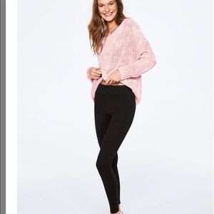PINK small black essential legging